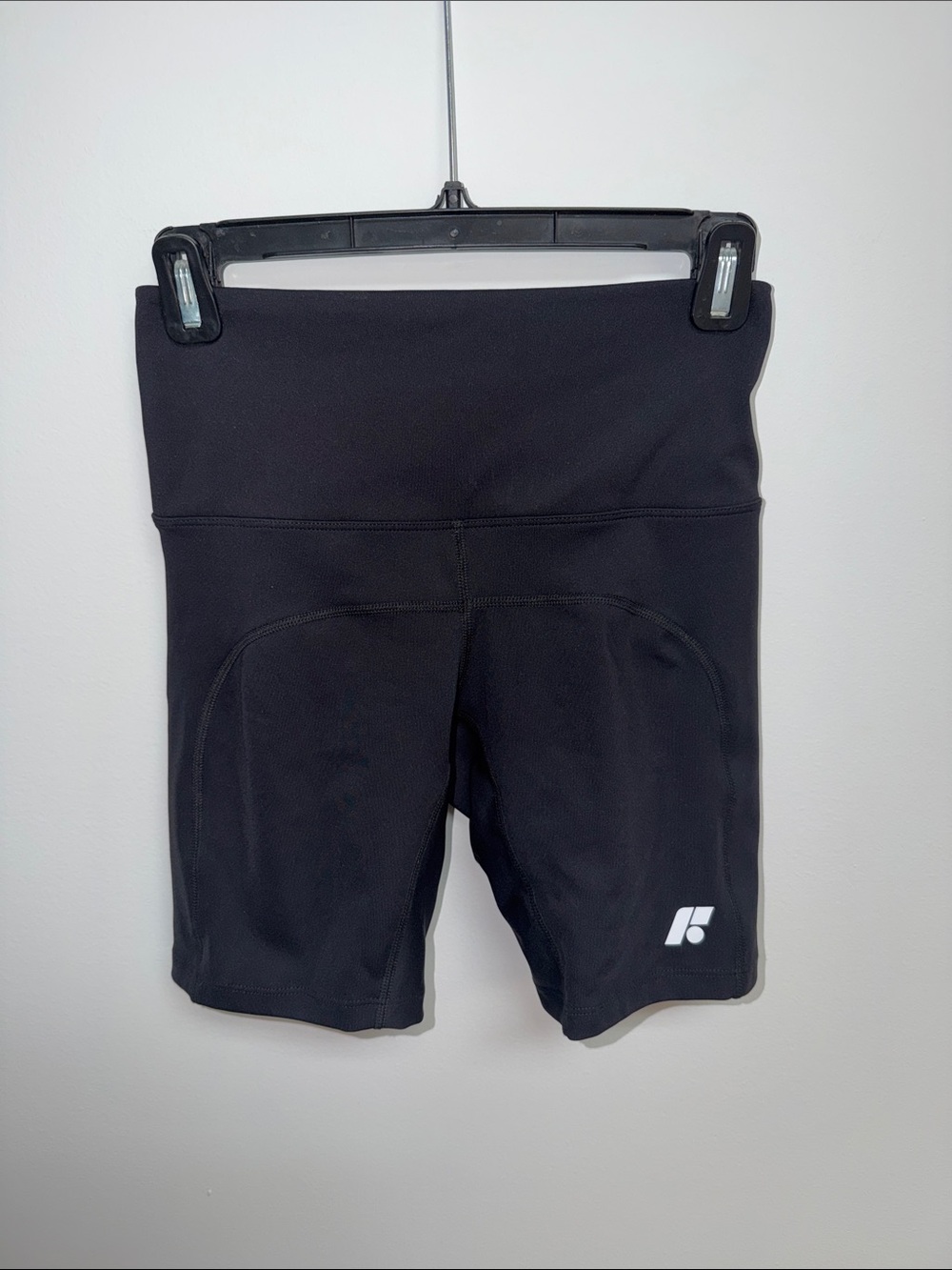 FORME High-Rise Black Athletic Compression Shorts